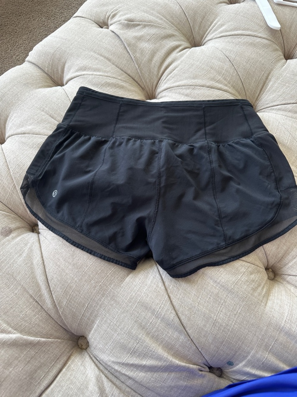 lululemon athletica Black Women's Athletic Shorts with Side Pockets - Picture 3 of 5